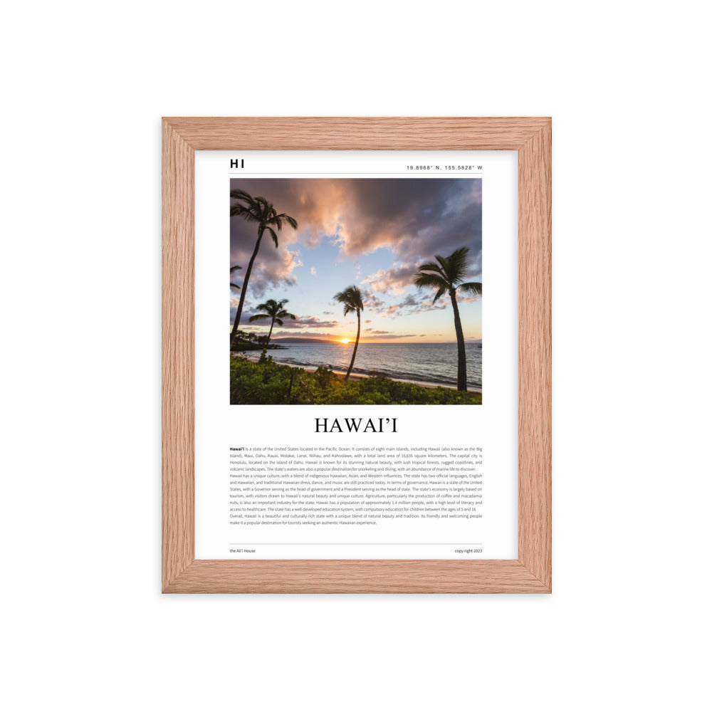 Hawai'i Framed Poster