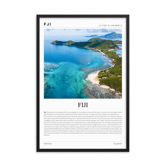 Fiji - Framed Poster