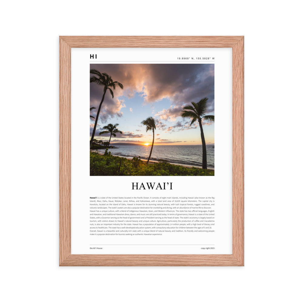 Hawai'i Framed Poster