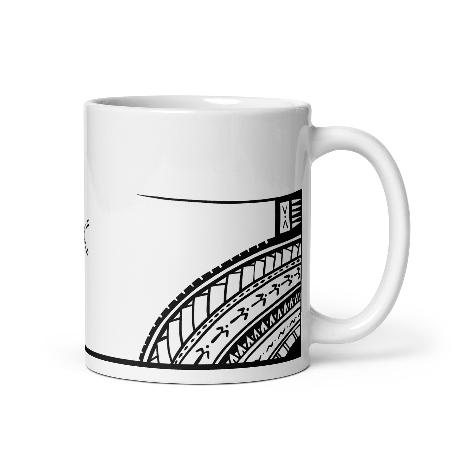 Samoan Malofie (Pe'a) Mug White