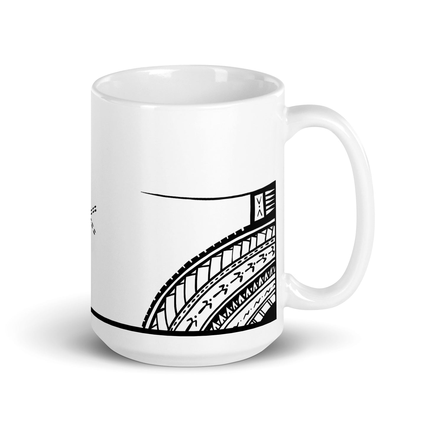 Samoan Malofie (Pe'a) Mug White